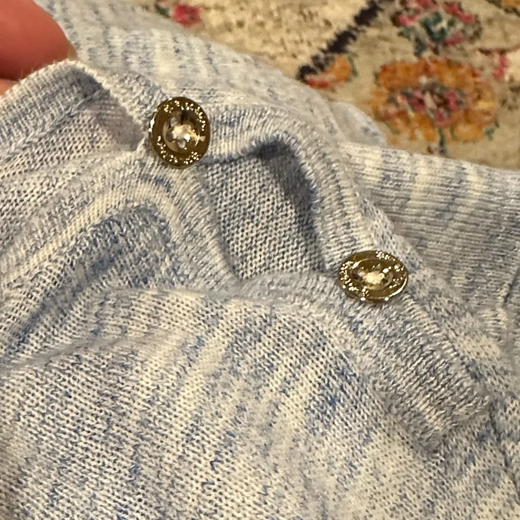 Lilly Pulitzer Jupiter Light Blue Long Sleeve Sweater Dress - Image 5