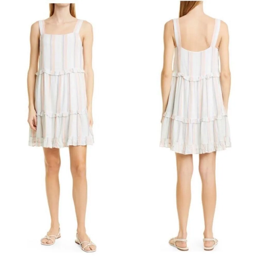 RAILS Sandy Linen Blend Shift Dress, Summer Airy Vacation Dress, Small (4/6) NWT - Image 14