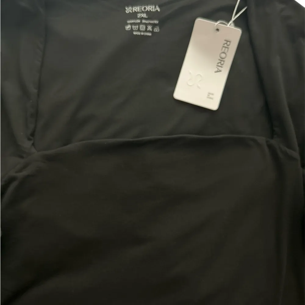 Women's Basic Lightweight Bodysuit Black Size XXL - Image 7