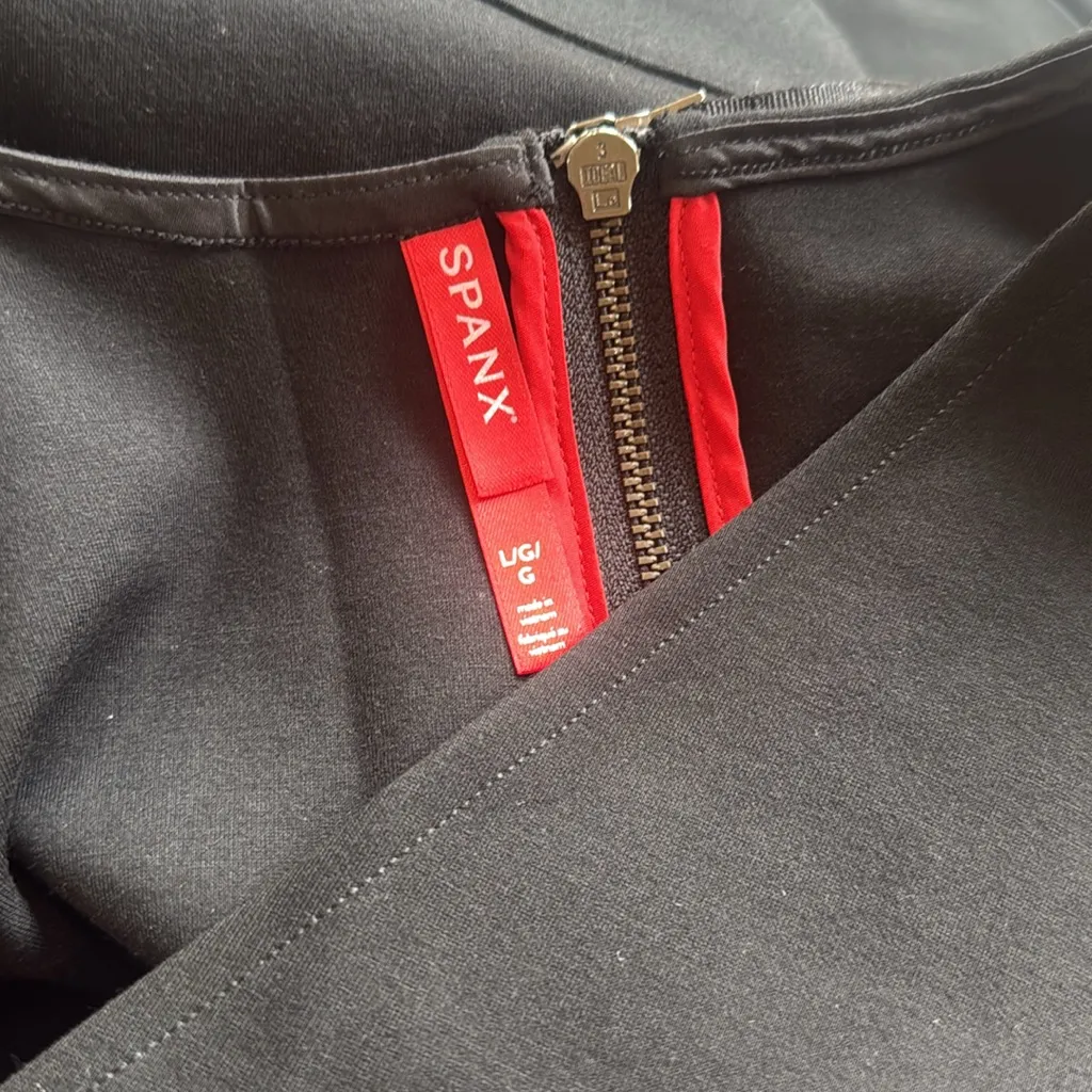 NWT SPANX The Perfect Sleeveless Jumpsuit Black Stretch Small - Image 12