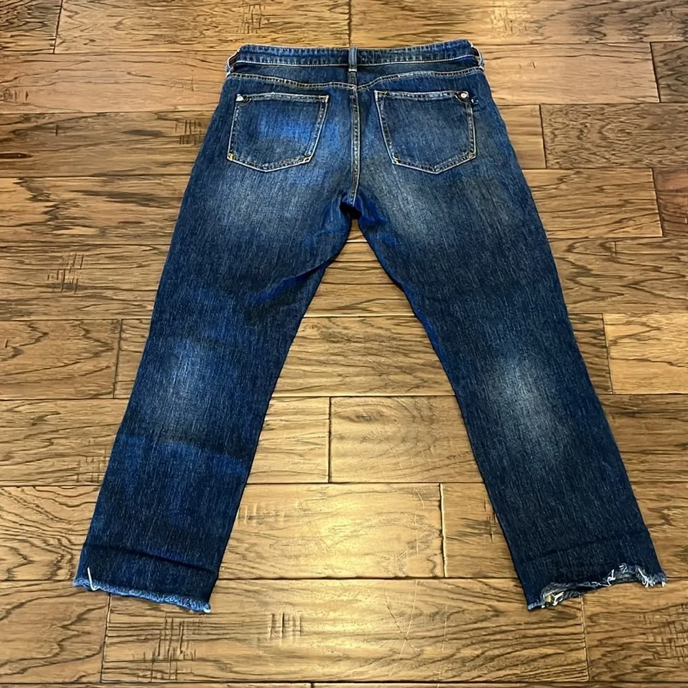 Pilcro and The Letterpress Anthropologie Slim Boyfriend Crop Size 27 - Image 2