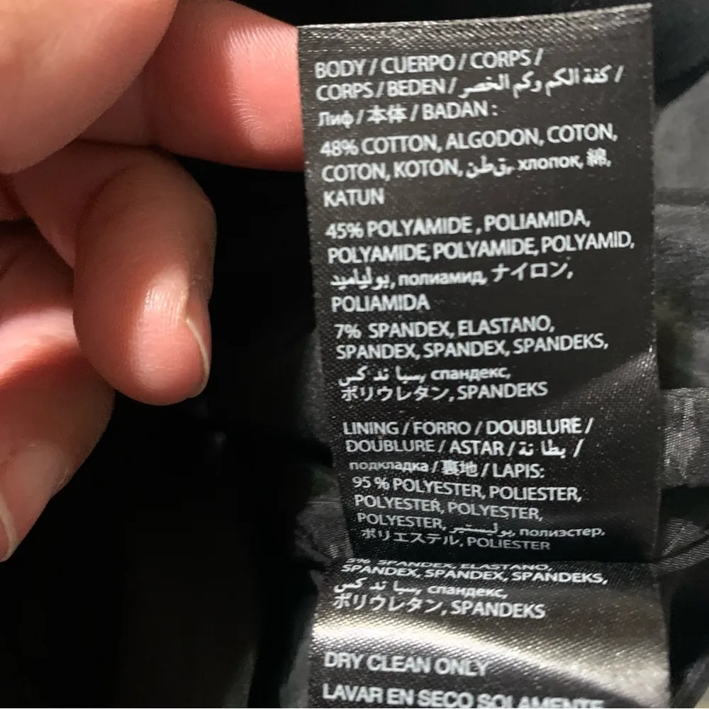 Bebe women's size 4 black cocktail dress, zips in the back, v neck - Image 3