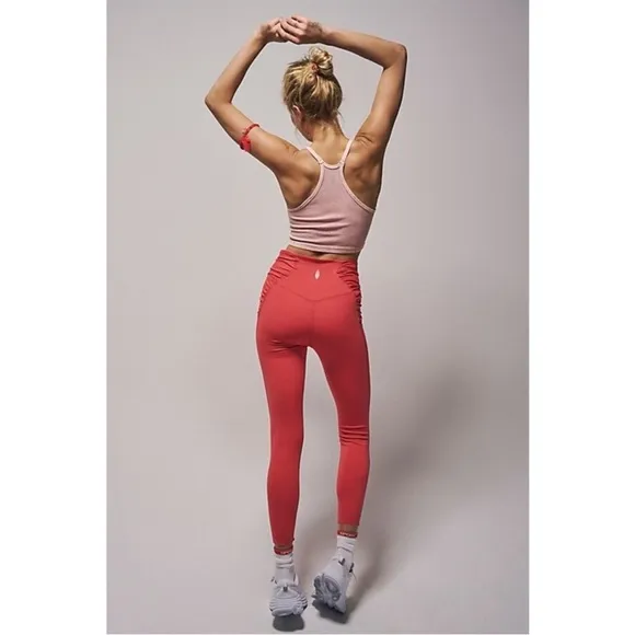Free People Movement Set the Pace Leggings small cayenne - Image 2