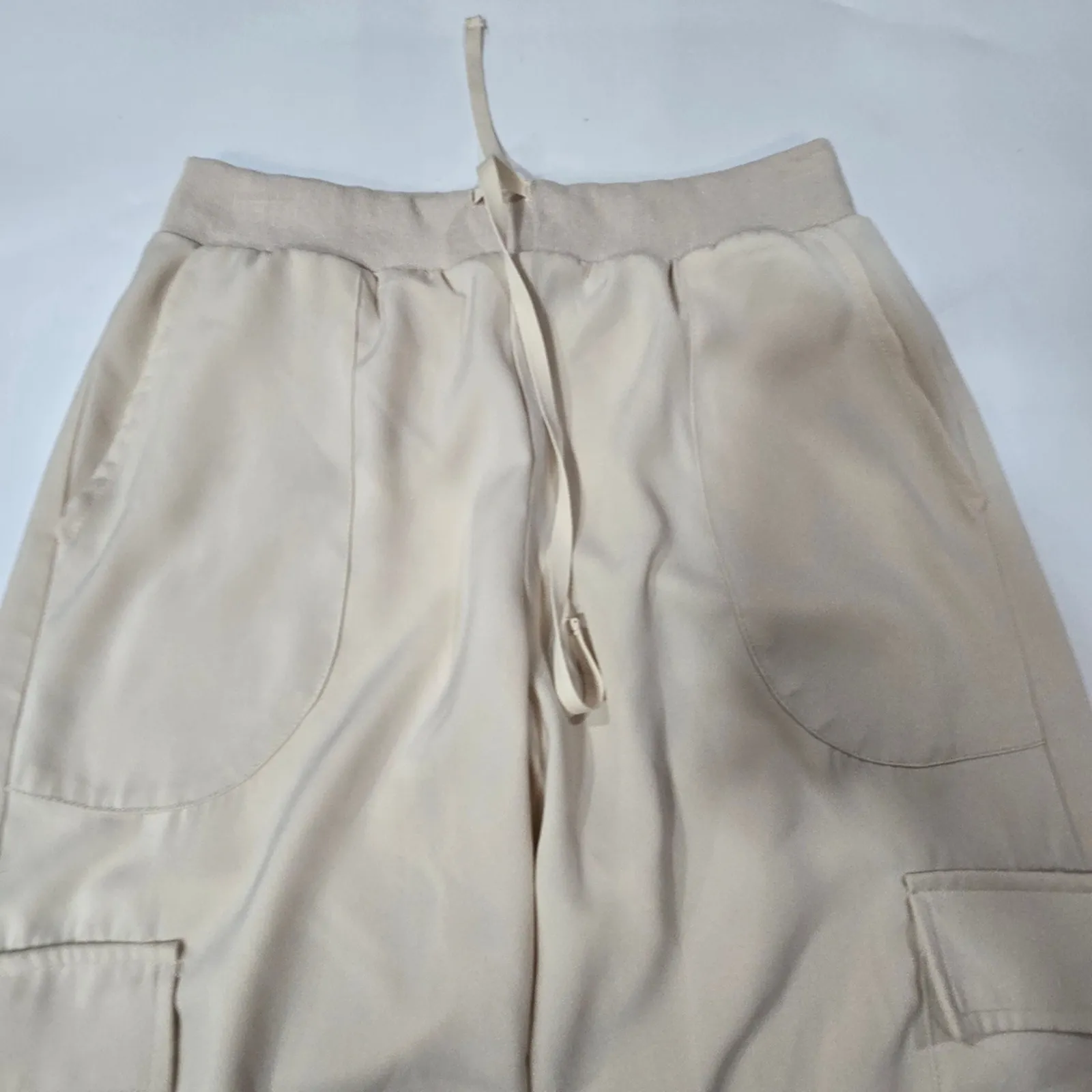 Superdown Natasa Cargo Pant in Nude Small - Image 5