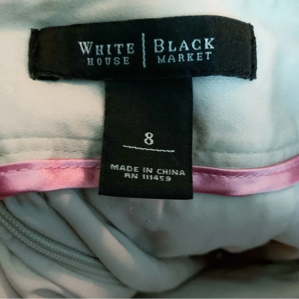 White House Black Market Khaki Pleated Tennis Skirt 8 - Image 3