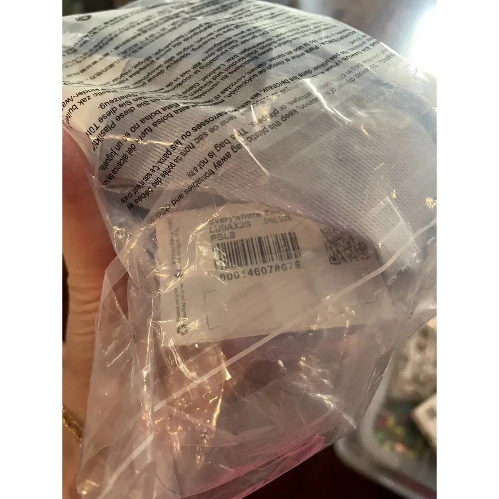 NWT Lululemon Everywhere Belt Bag Pastel Blue One Size 1L RARE - Image 4