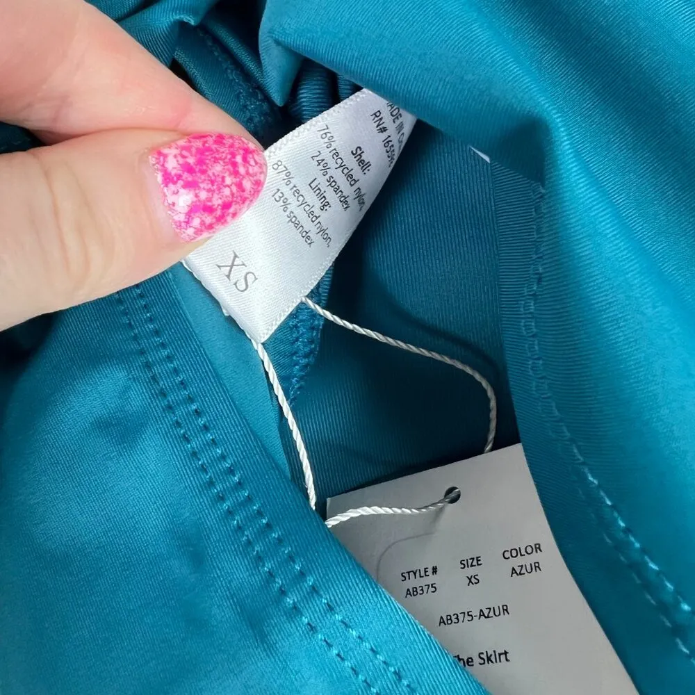NWT Andie Swim The Skirt Bottom Flat Azure Size XS NEW - Image 9