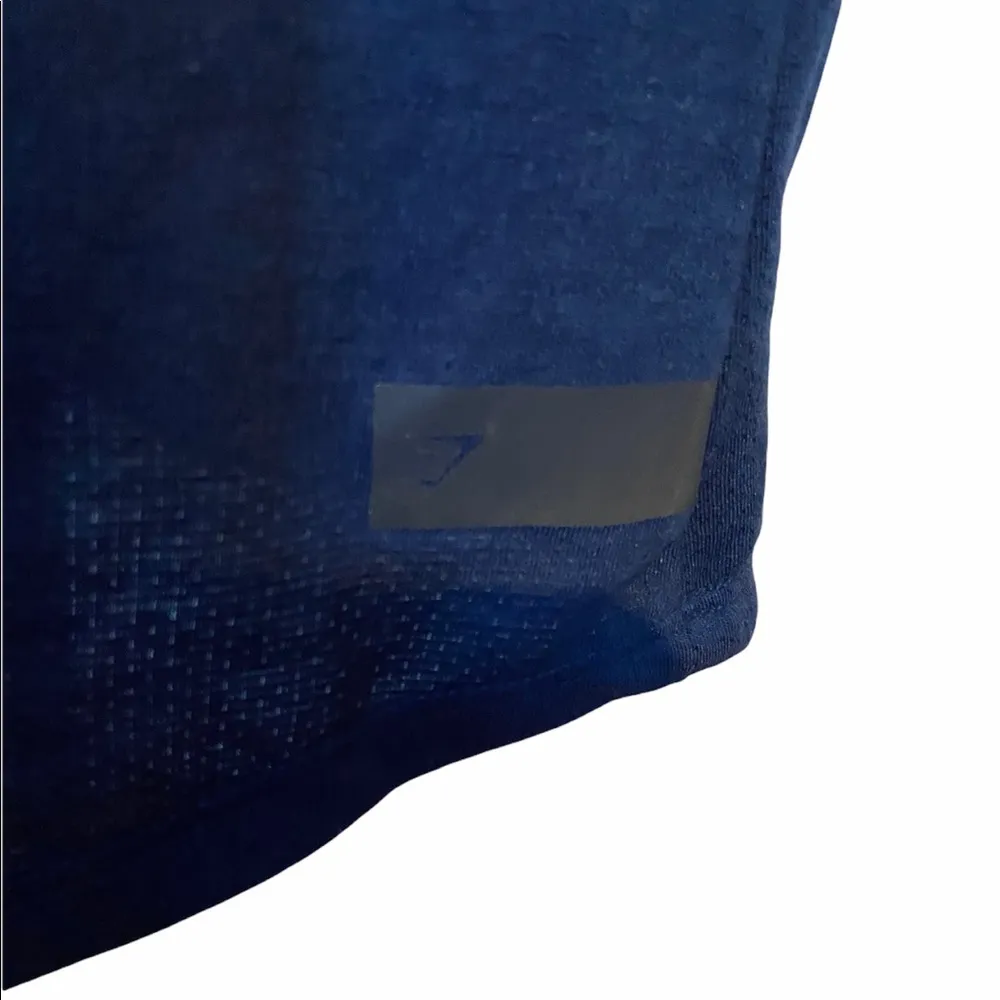 Gymshark Navy Size Small Long Length Workout Atheltic Fitness Tank Top. - Image 2