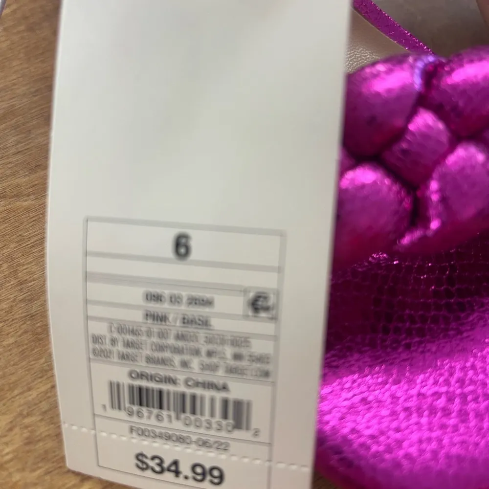 A New Day Braided Pink Heels - Image 5