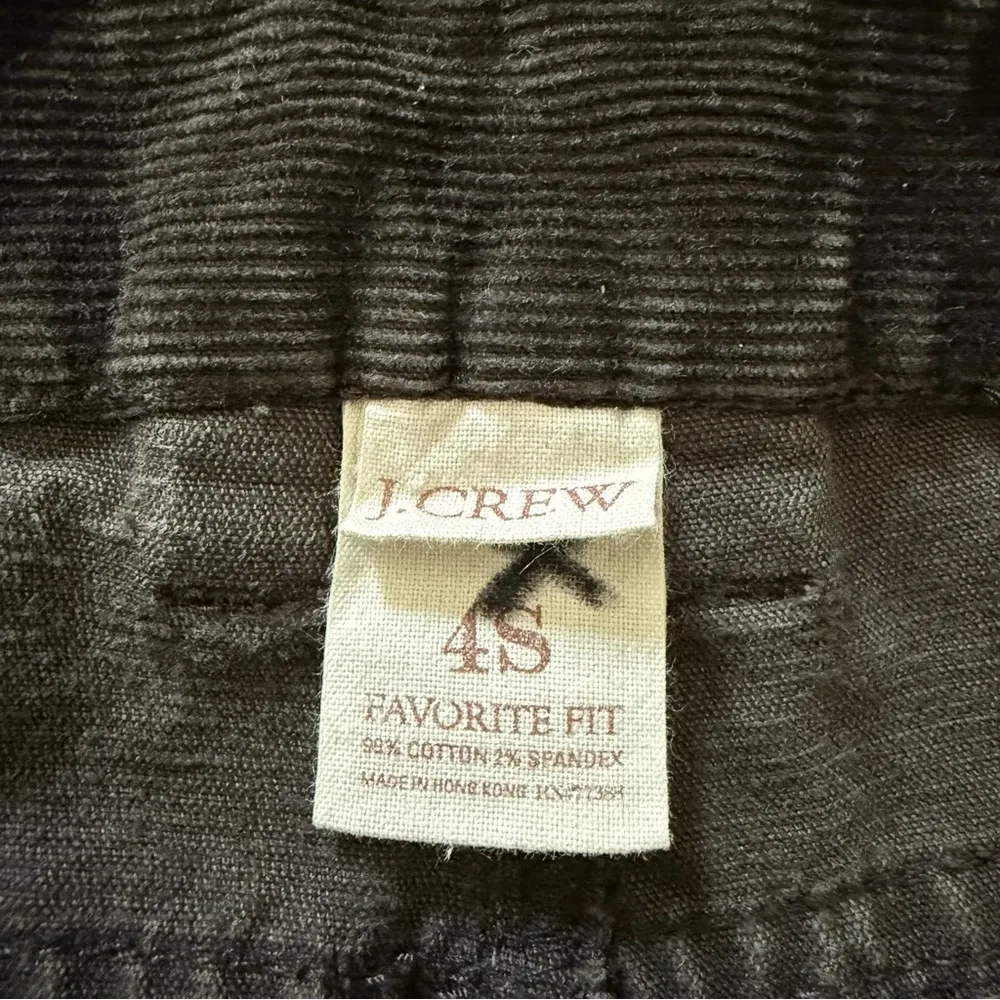 J. Crew Favorite Fit Corduroy Pants Brown 4 Short Minimalist - Image 4