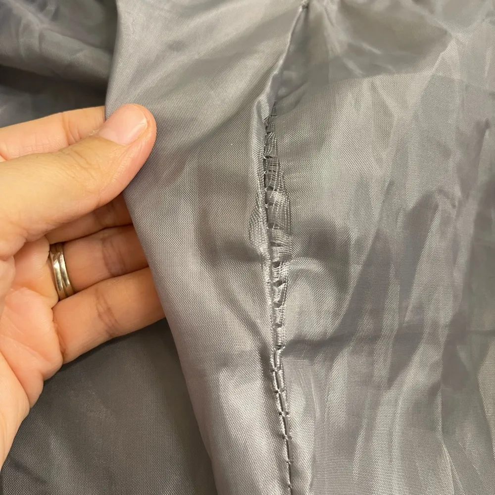 Women’s  Gray Peacoat Size M - Image 6