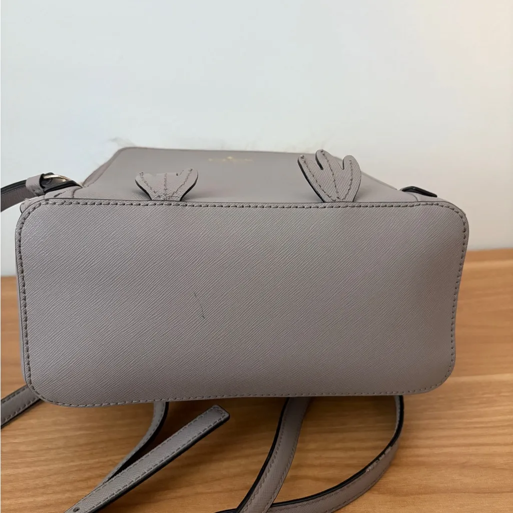 Kate Spade Gray Owl Backpack - Image 6