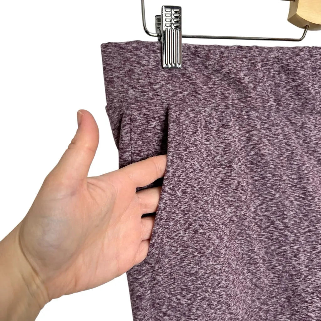 Torrid Brushed Jersey Leggings Full Length Signature Waist Purple 14/16 - Image 3