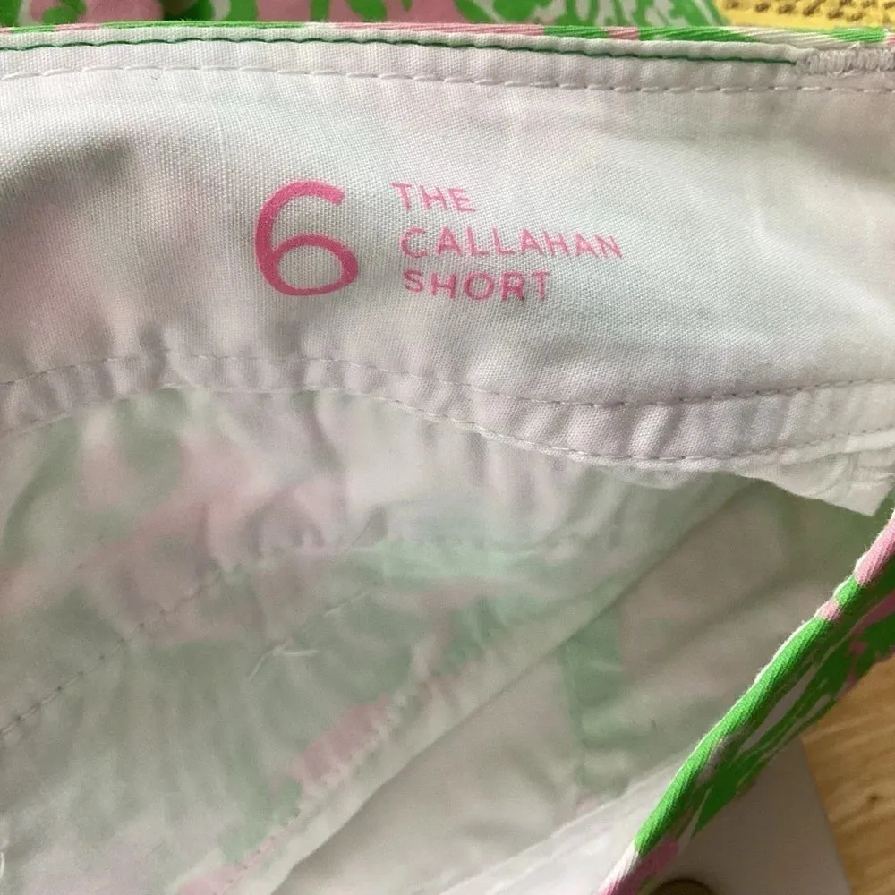 Lilly Pulitzer Sunnyside Lion Print Callahan Short Size 6 - Image 8