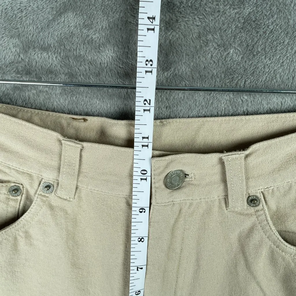 Lauren Jeans Co Ralph Lauren Khaki Pants Women’s 4P Petite Light Tan Stretch - Image 7