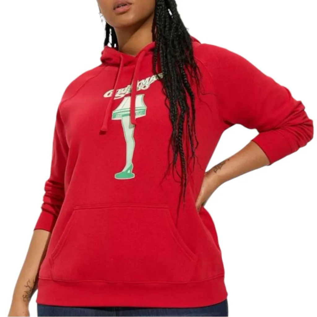 Size 1X: Torrid A Christmas Story Cozy Fleece Hoodie - Image 2