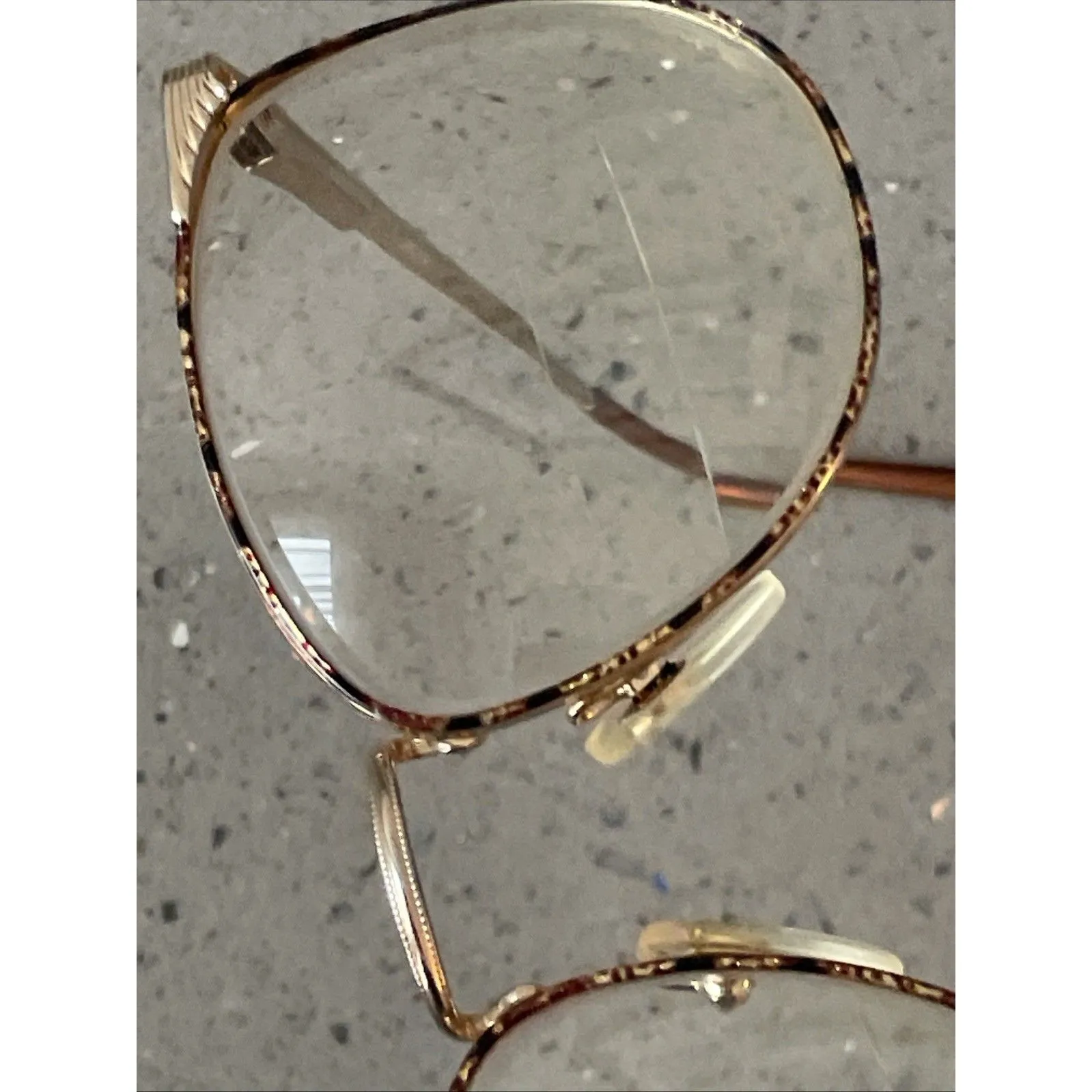 Cosmopolitan Eyeglasses Metal Frames ONLY Hearst Corp Marine Gold 52-19-135 - Image 14