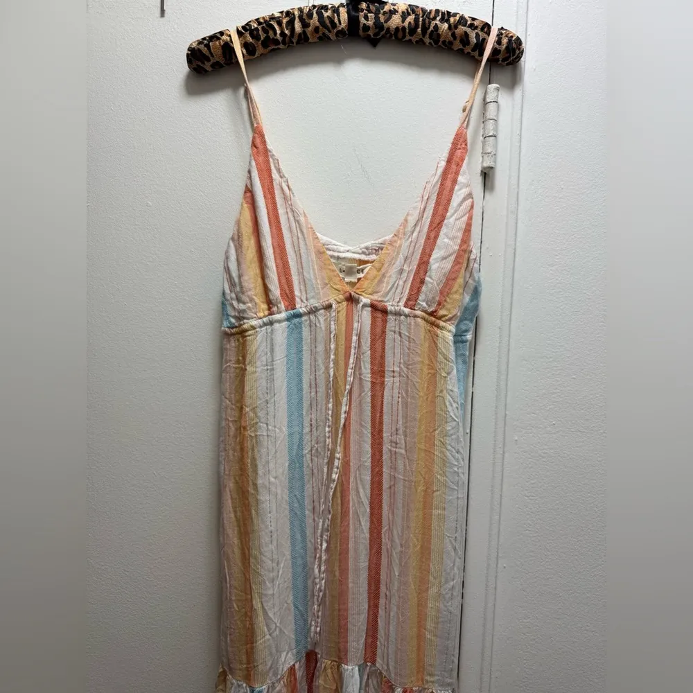 Revolve L*space Victoria Rainbow Vacation Beach Dress Size Large - Image 5