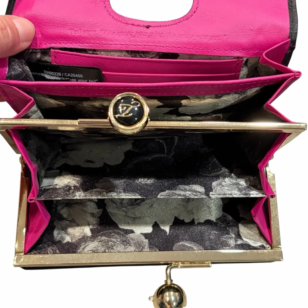 Ted Baker Black Leather Bobble Wallet - Image 4