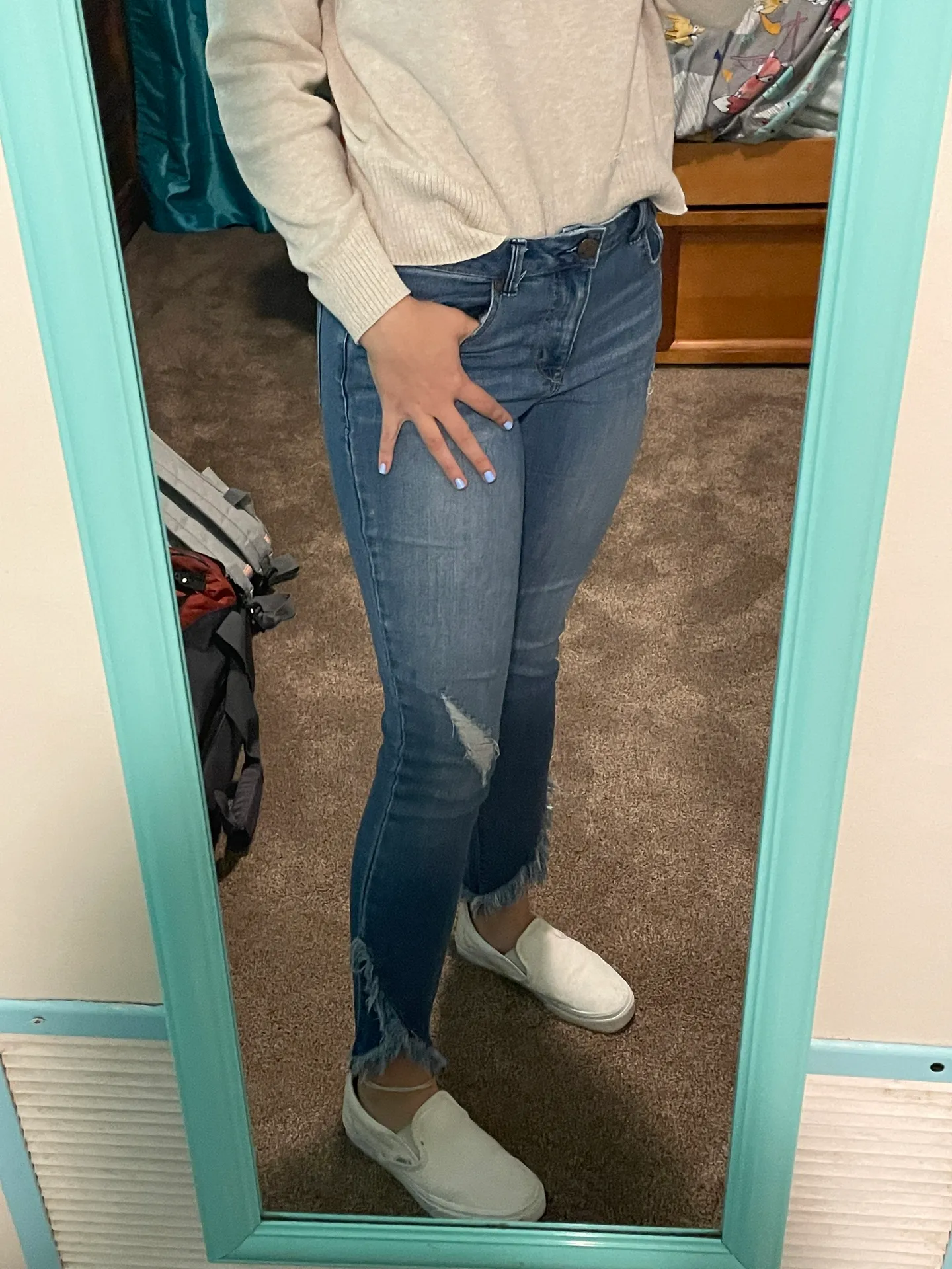 Like New  Size 8 Jeans - Image 6