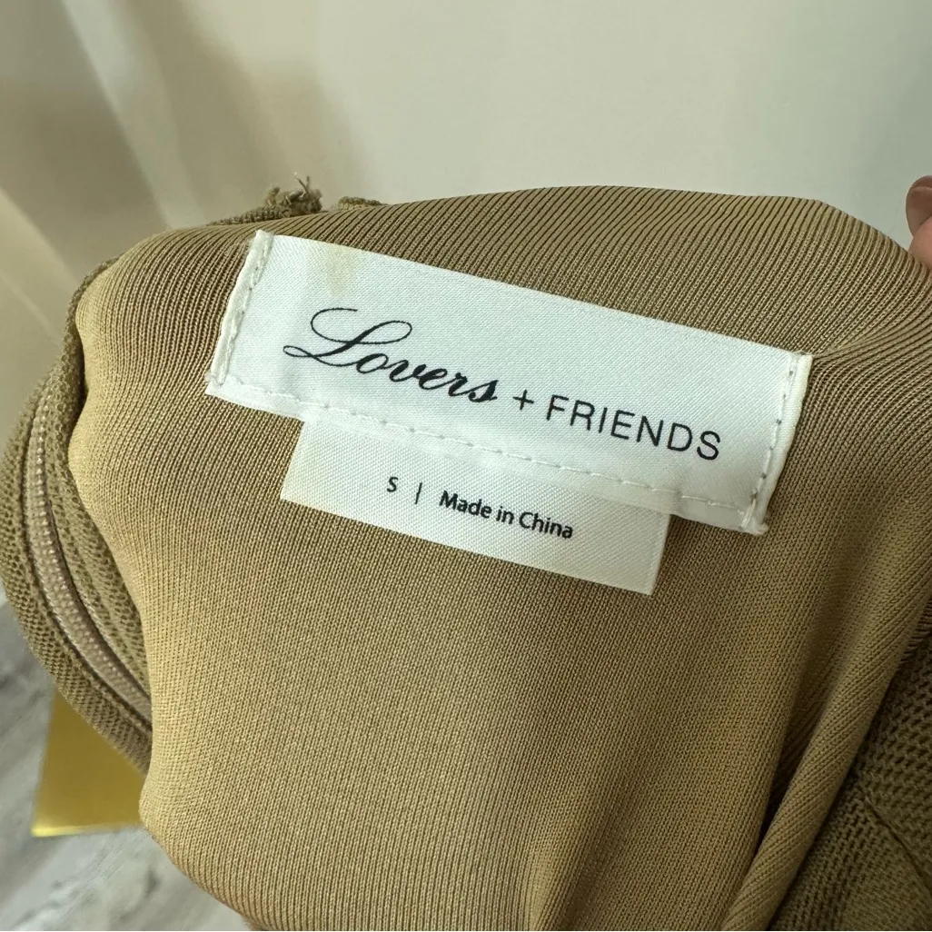 Lovers + Friends revolve brown dress Small - Image 2