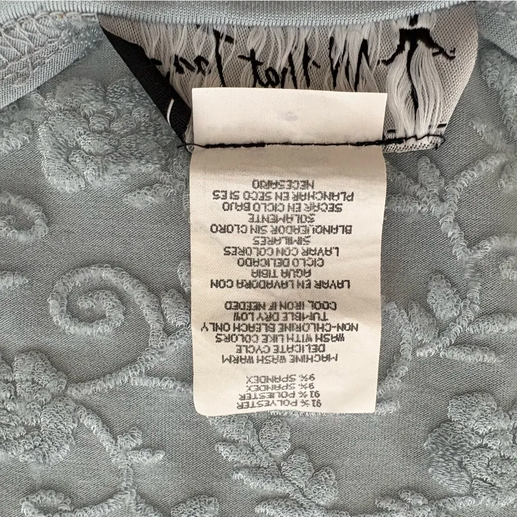 All That Jazz Vintage Y2K Knee Length Burnout Scroll Shift Dress Size Medium EUC - Image 6