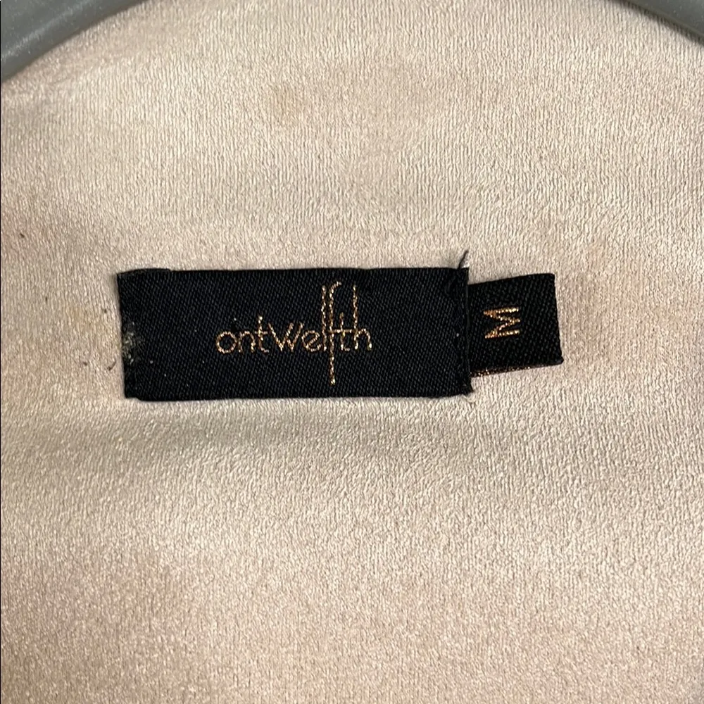 Mauve Waterfall Blazer with Relaxed Fit Size M - Image 2