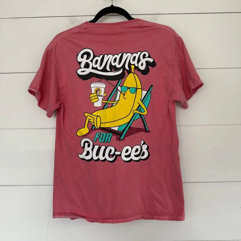 Bucees Adult Medium Bananas For Bucees Graphic Tee - Image 3