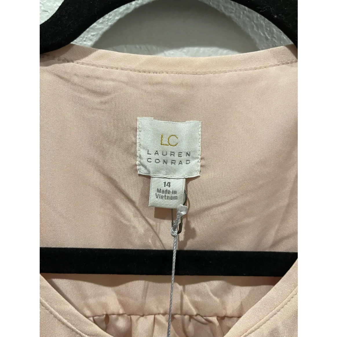 LC LAUREN CONRAD Pinko Cream Long Sleeve Zipper Jacket - Image 2