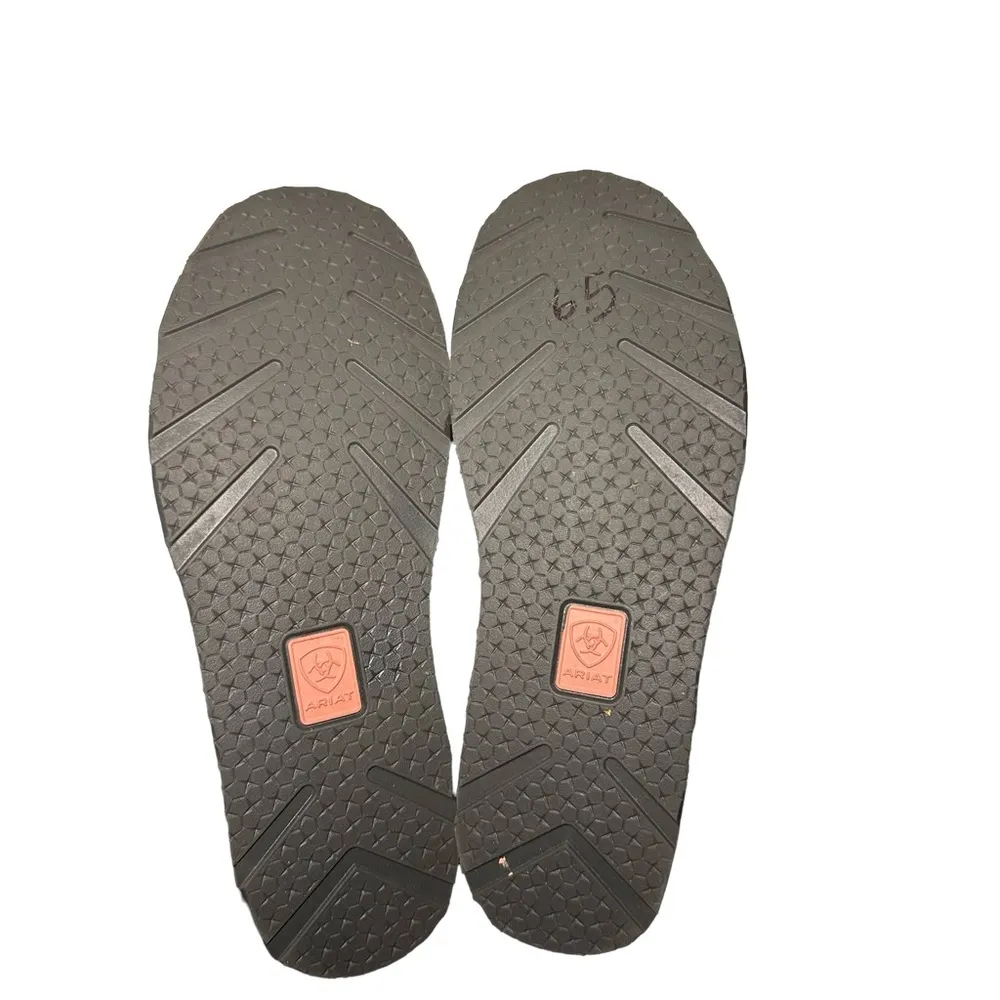 Ariat Womens Cruiser Grey Suede Moccasin Loafers Metal Horse Bit Detail 6.5 B - Image 8