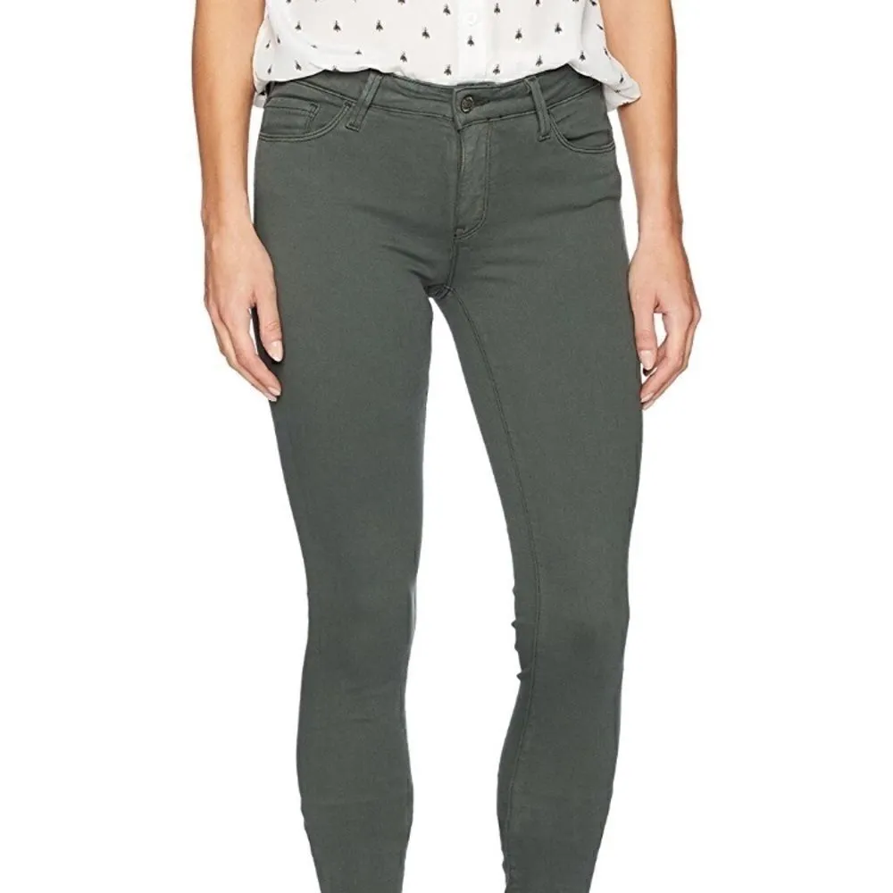 MAVI Women’s Adriana Urban Green Twill Green Size 27 - Image 4