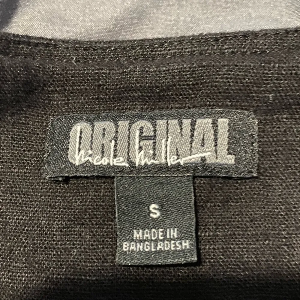 Nicole Miller  Original - Black Mini Dress -Size Small - Image 7