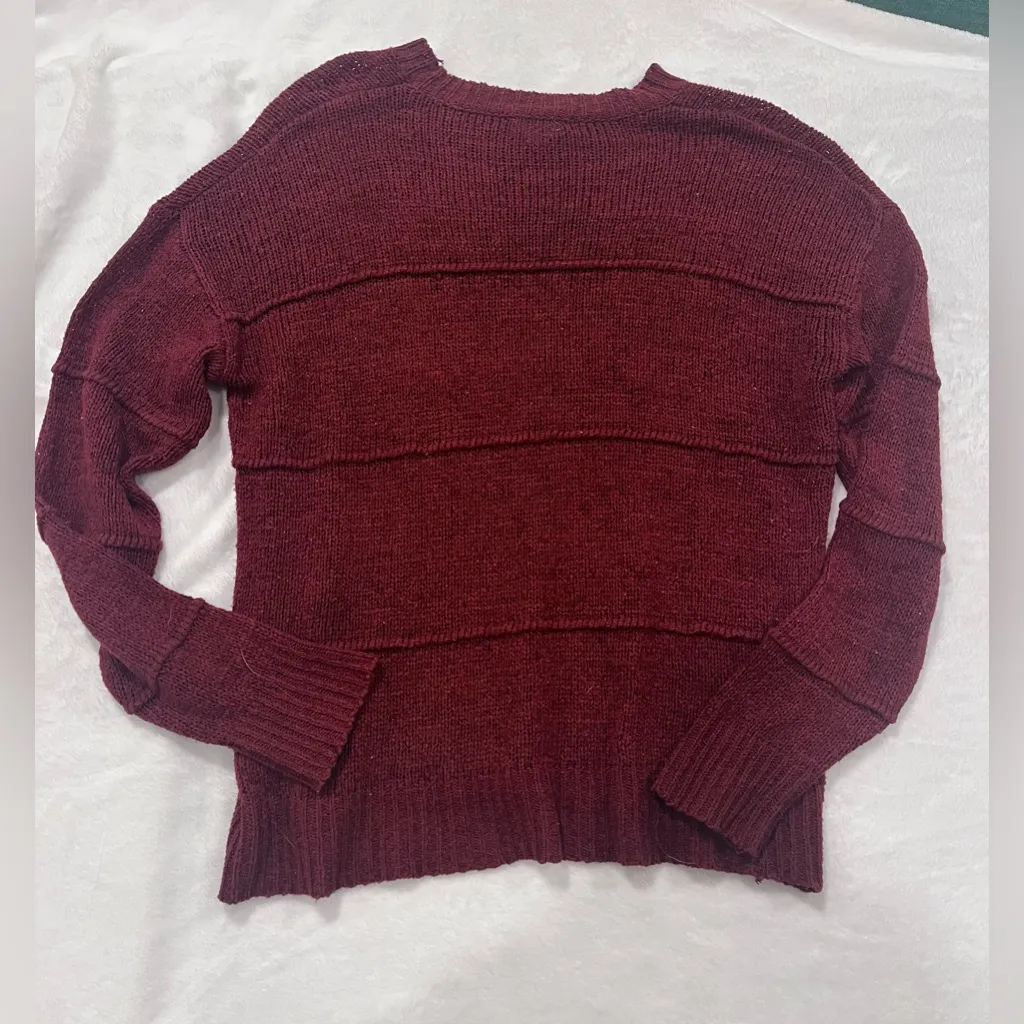 Burgondy ee:some Sweater — size s/m Red Size M - Image 3