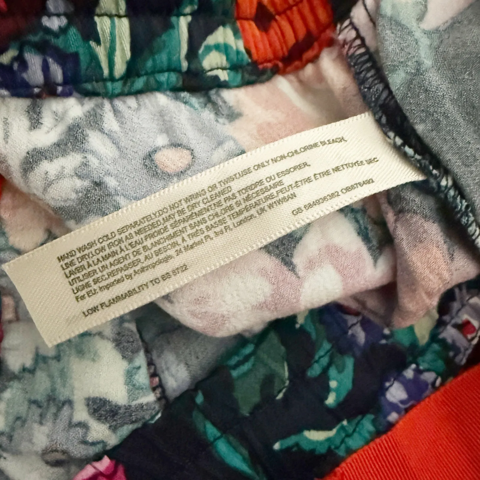 FLOREAT x ANTHROPOLOGIE | Silky Sleep Pajama PJ Top & Bottom Set Floral | Large - Image 13