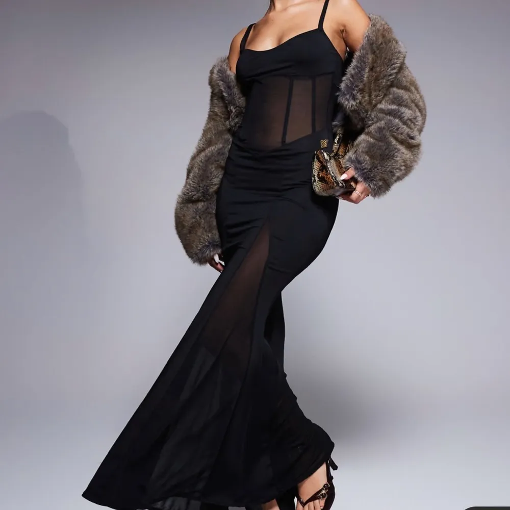 Ow collection SERENITY Maxi Dress NWT Black - Image 2