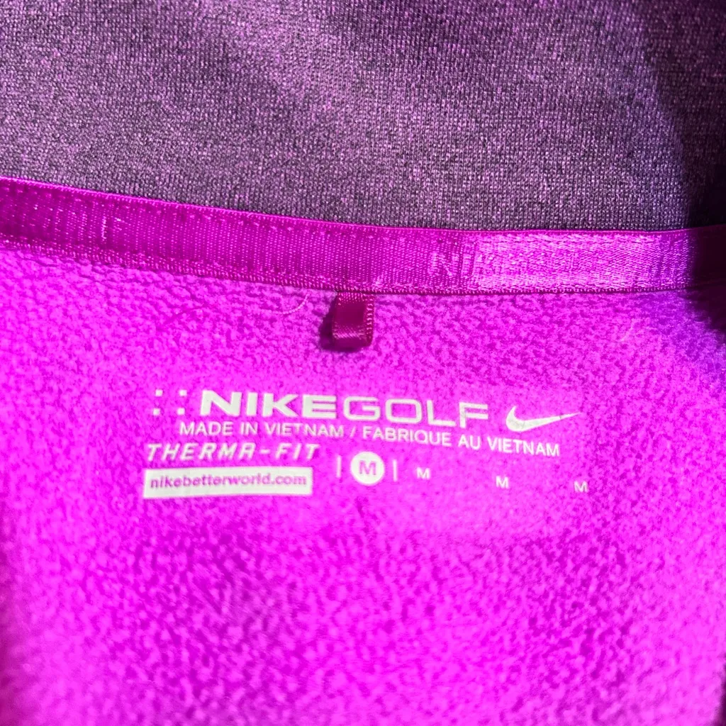 Nike Purple Therma-Fit Pullover - Image 3