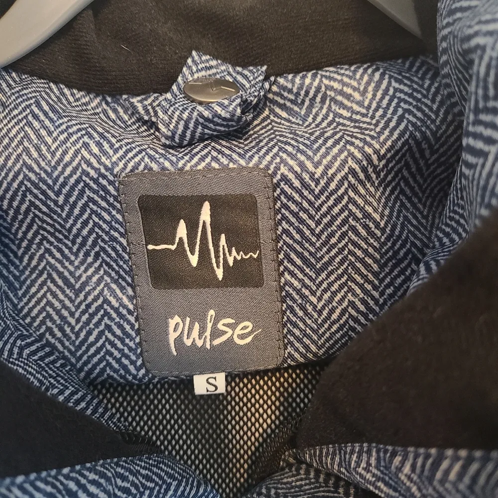 Pulse Women's Ski Jacket Size Small Snowboarding Outdoors Herringbone - Image 3