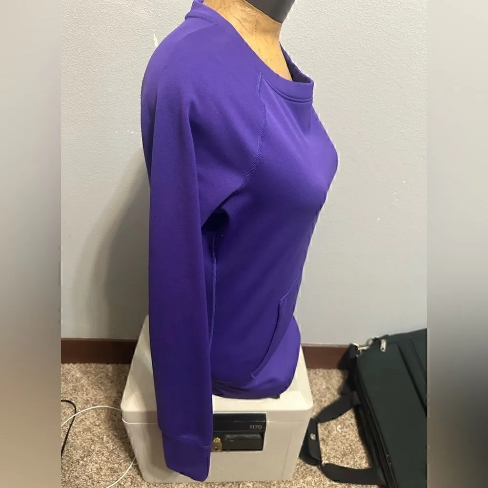 Nike ThermaFit Womens Small Purple Sweatshirt - Image 4
