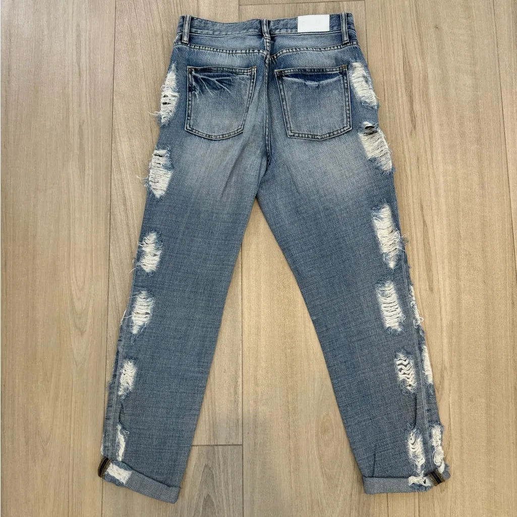 Pistola Distressed Blue Jeans - Image 2
