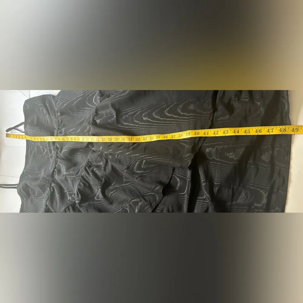 KATE SPADE Women’s Tiered Ruffle Midi Tank Dress -Black Plus Size 2x - Image 11