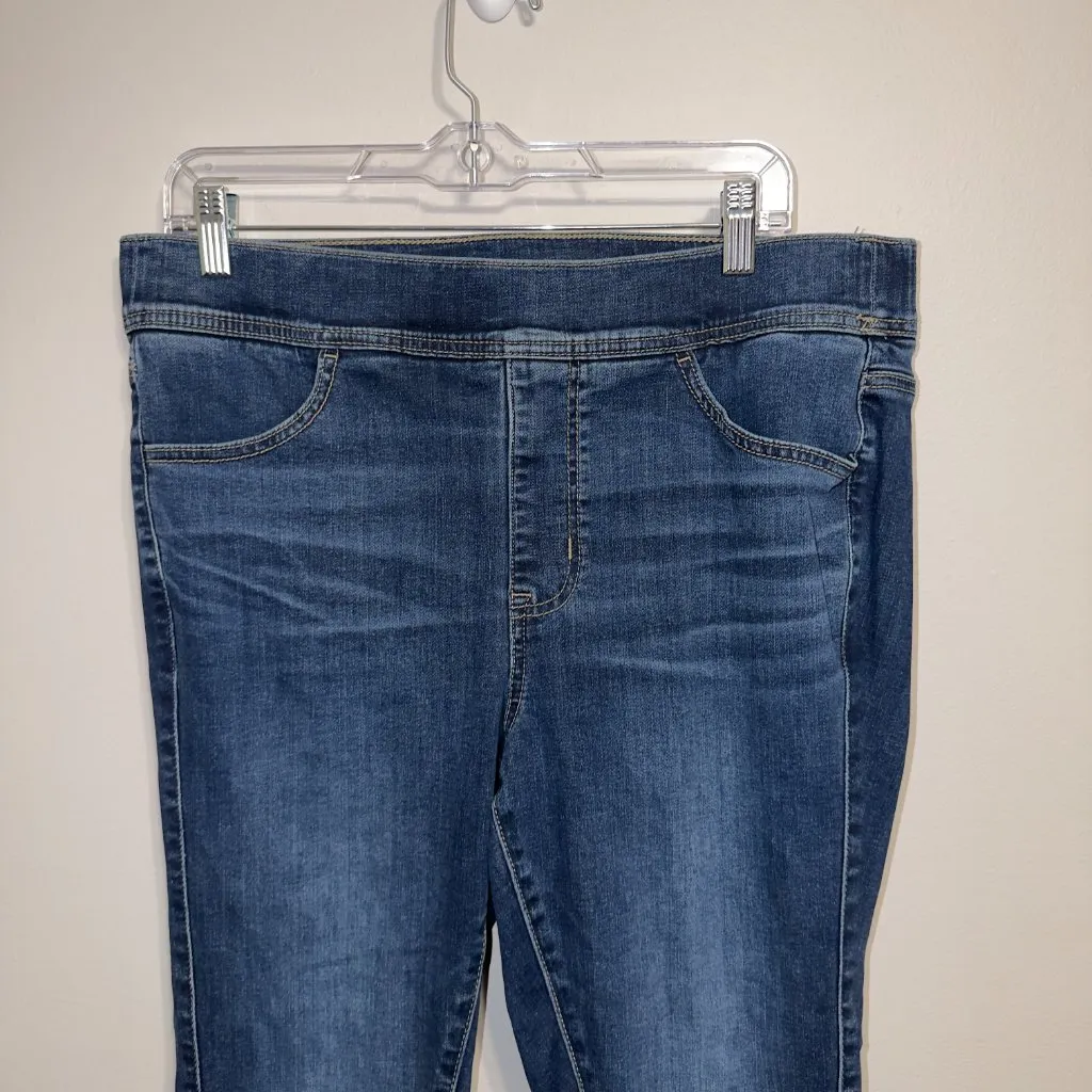 Torrid Pull On Lean Jean Size 1 Short Stretch Skinny Denim - Image 4