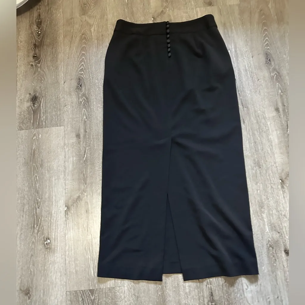 Grace Elements  Classic Black Pencil Skirt - Image 2