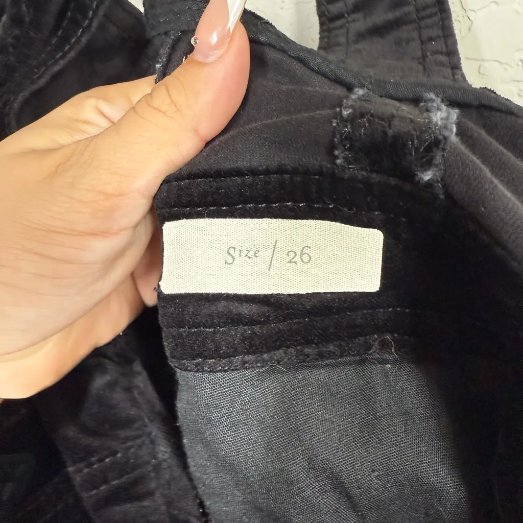 Anthropologie x Pilcro & The Letter Press Velvet Overalls Size 26 - Image 7