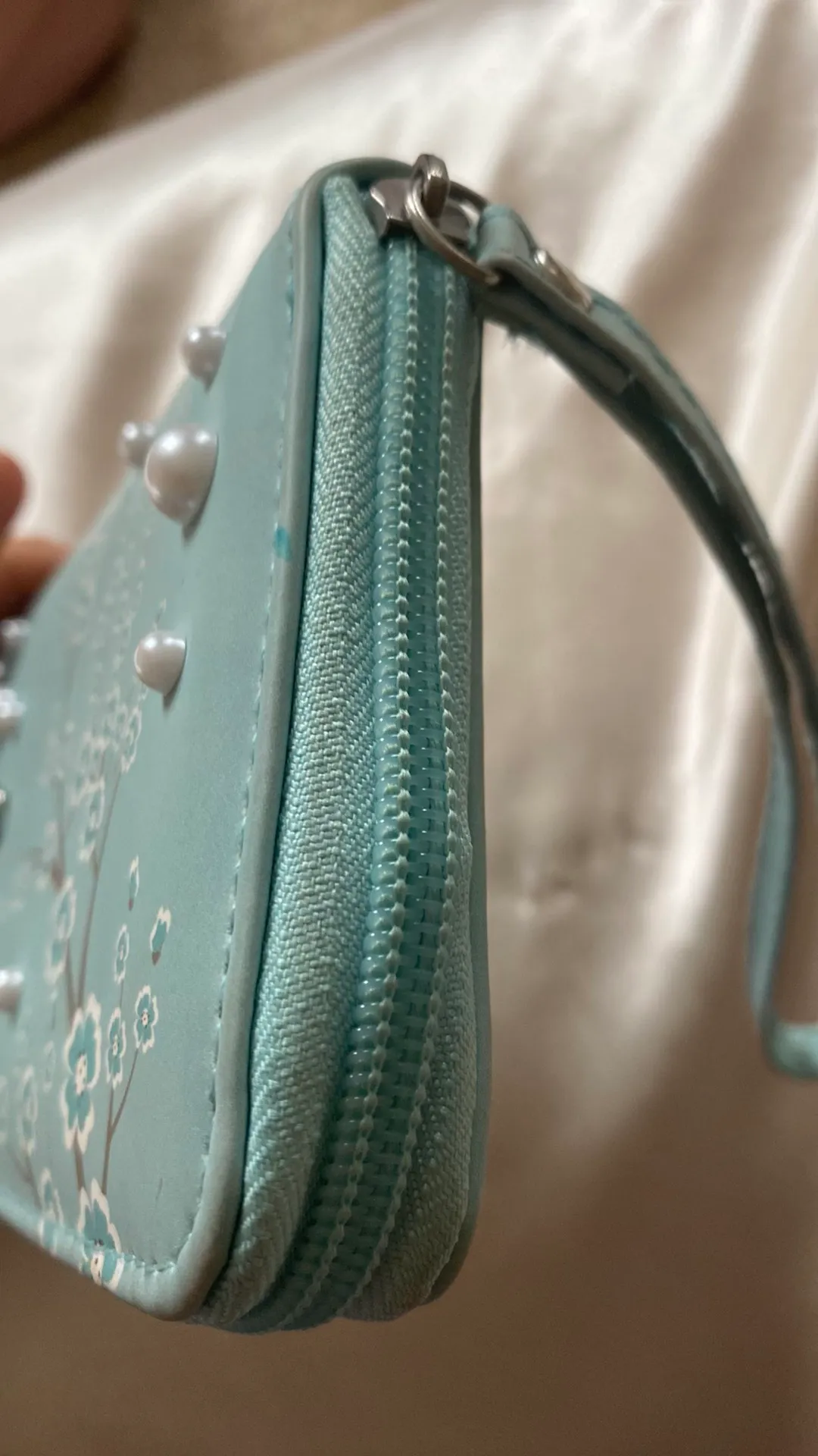 Paris Wristlet / /wallet Blue - Image 2