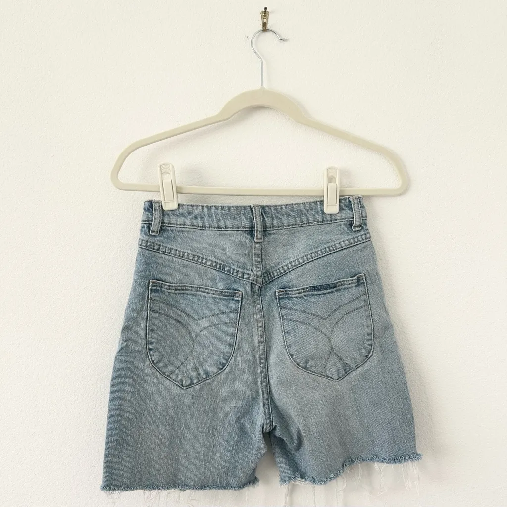 Rolla’s Dusters Bootcut Cutoff Jean Shorts Blue Size 28 - Image 2