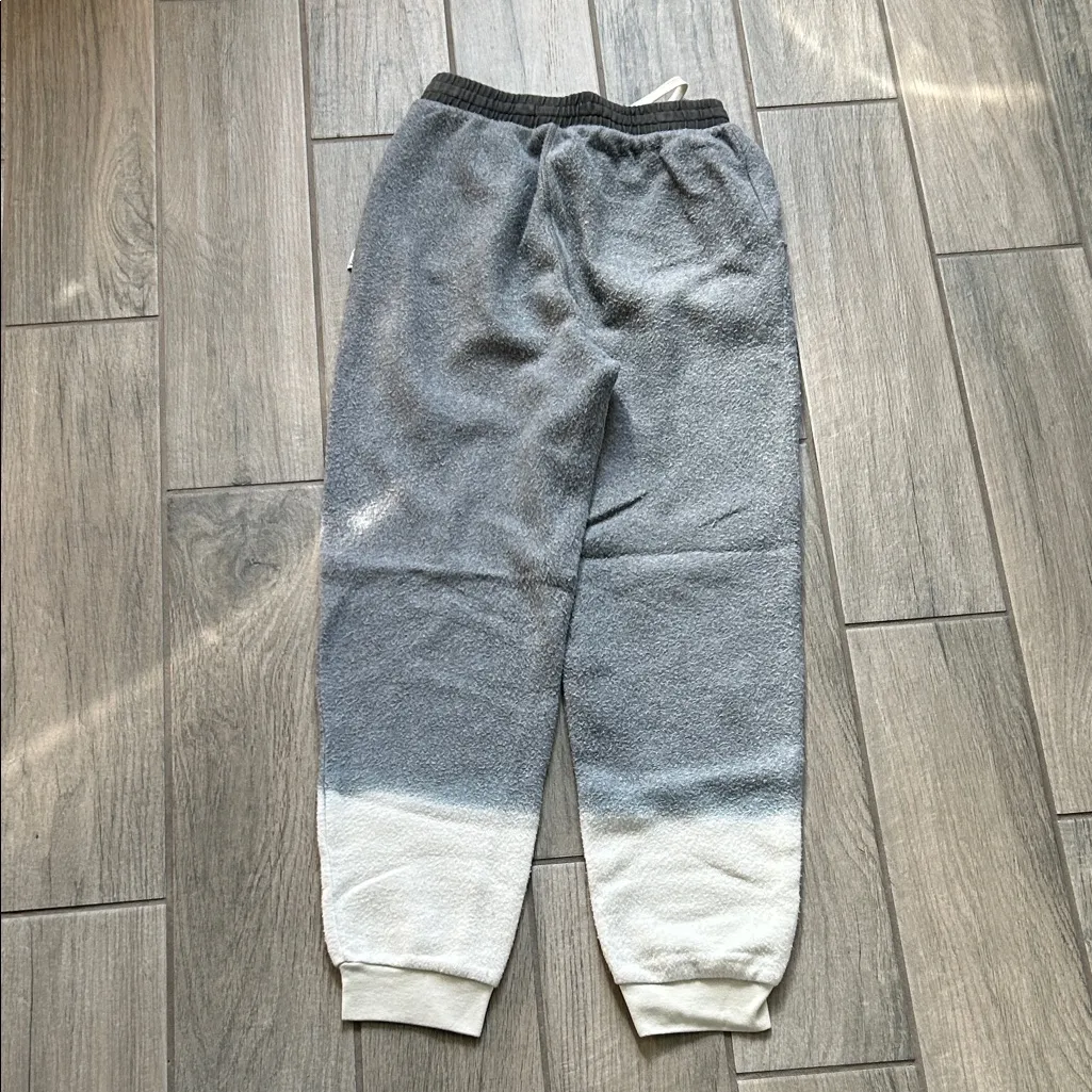 Women's Gray and White Joggers - Image 6