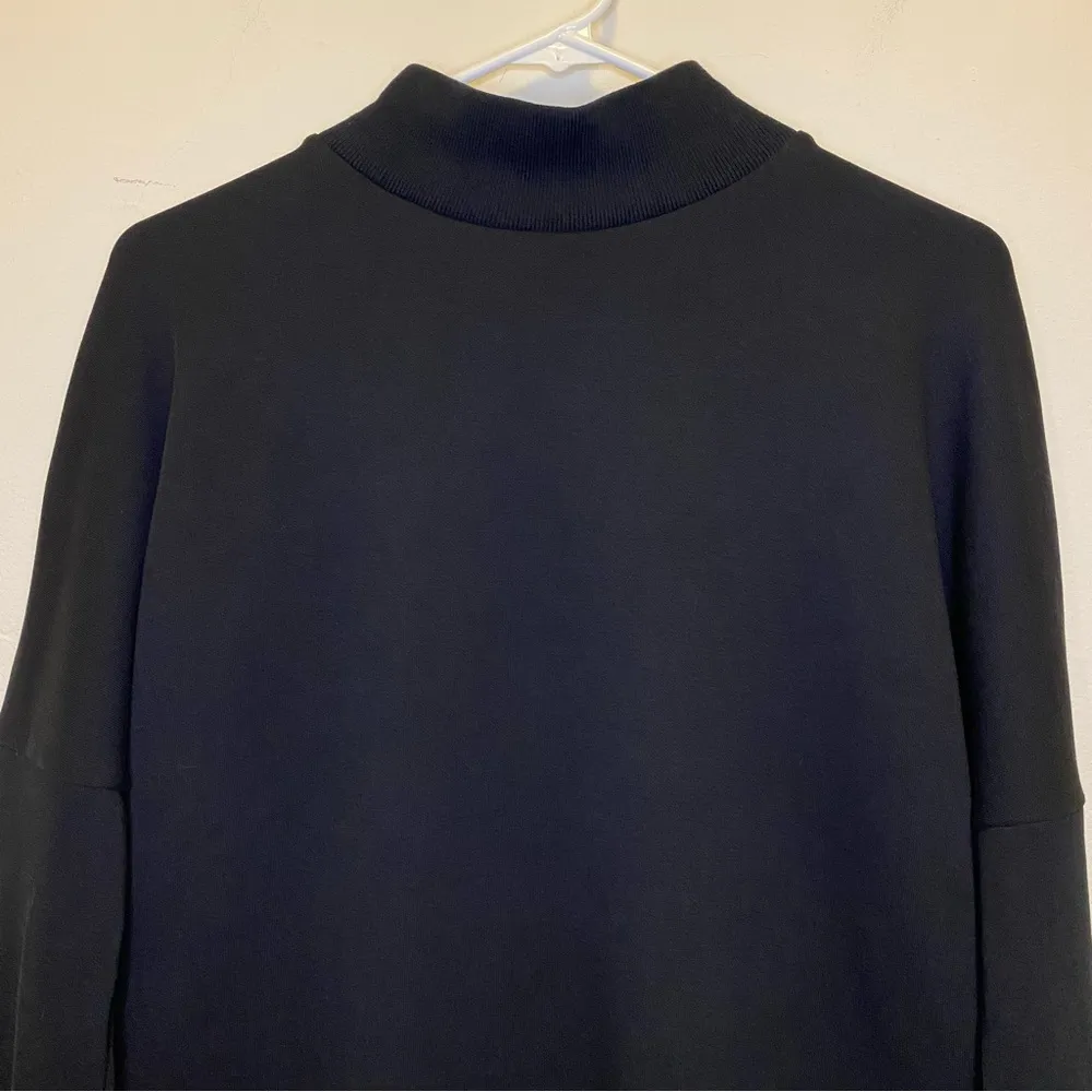 66 NORTH Iceland Torfajokull Logo Turtleneck Sweater Top in Black Sz XS - Image 2