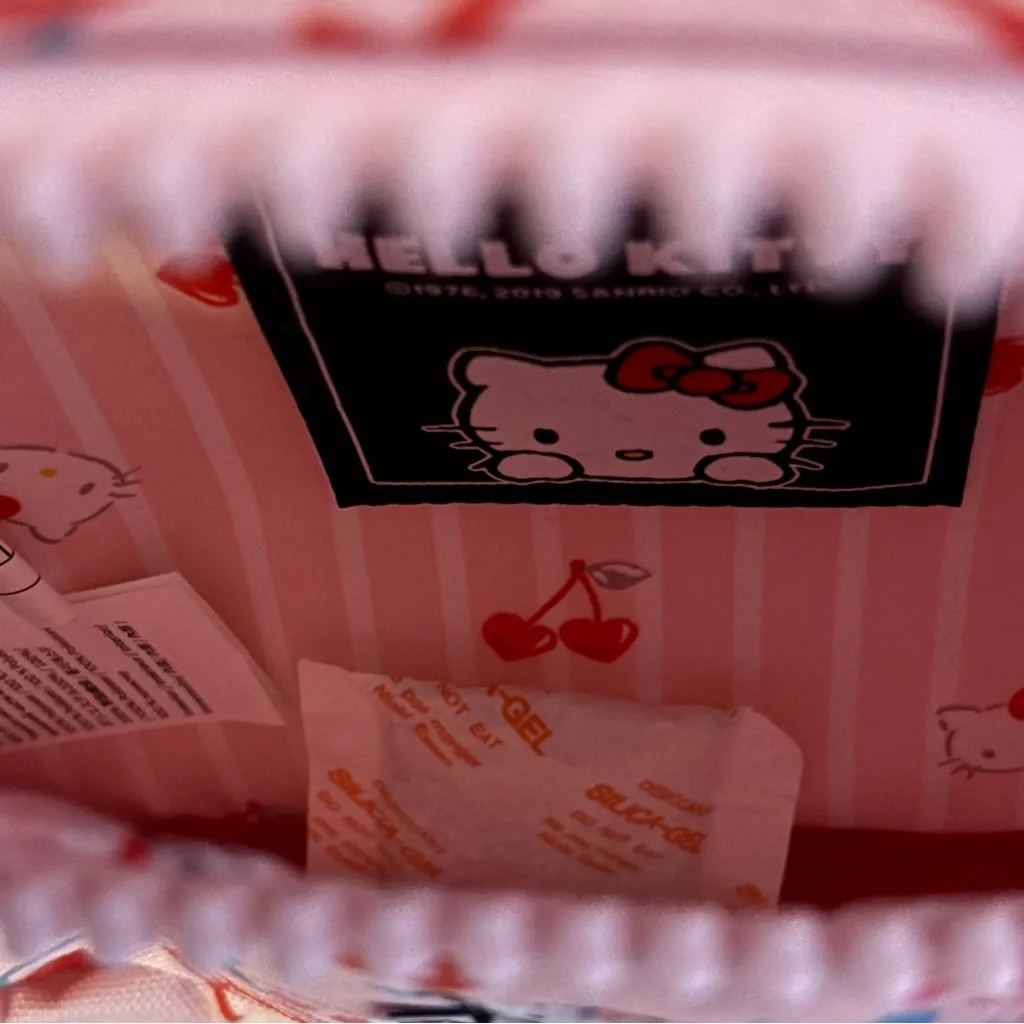 NWT Rare Hello Kitty x Herschel Supply Company Pink & Red Fanny Pack - Image 13