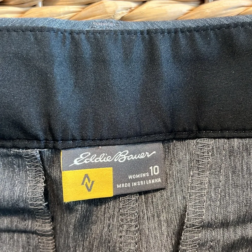 NWT Eddie Bauer Mid-Rise Voyager Flexion Slim Leg Hiking Pants, 10 - Image 10