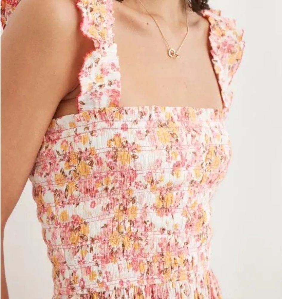NWT Aerie Flirty Shoulder Summer Mini Dress - Image 2